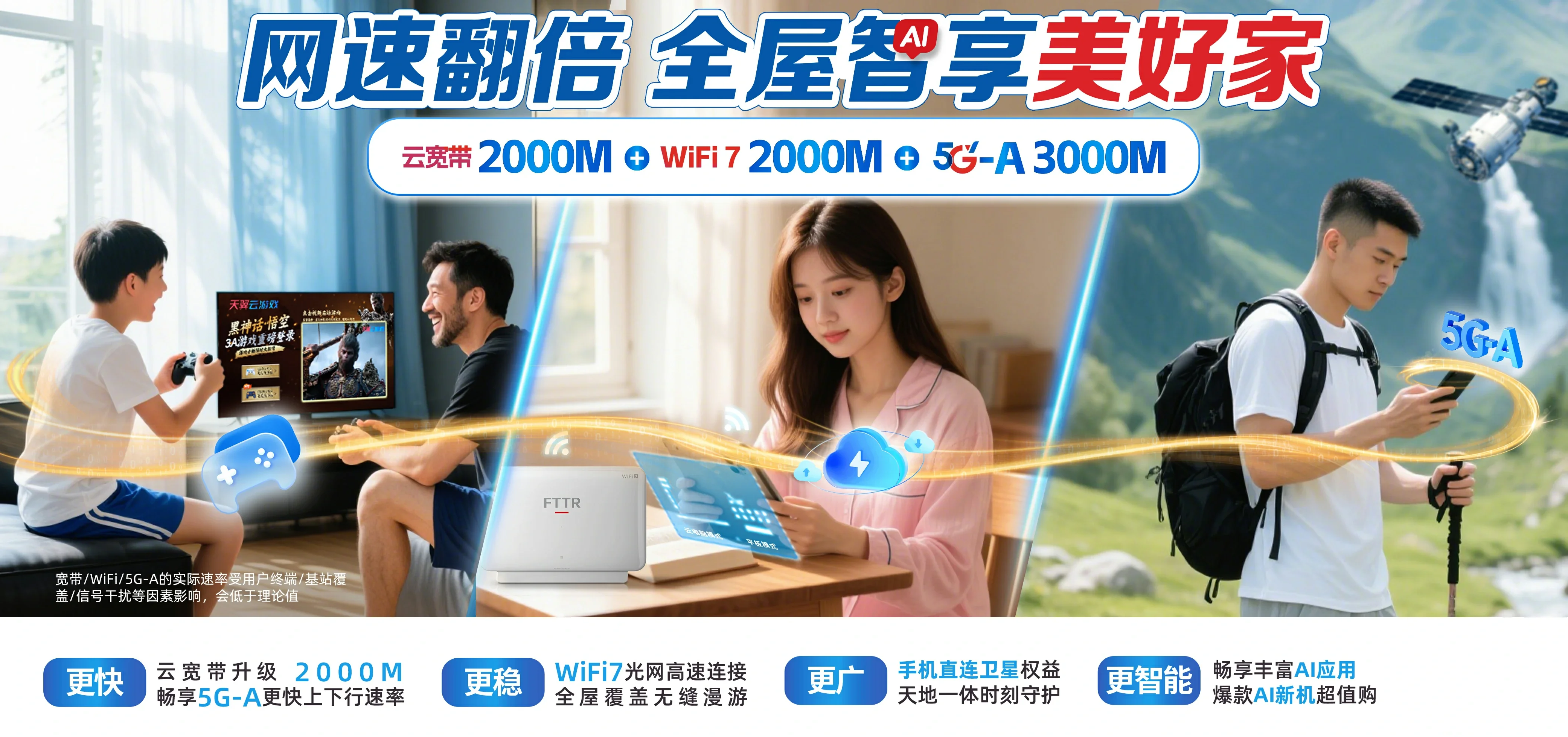 中国电信 毛道电信宽带 宽带套餐